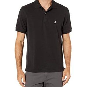Nautica True Deck Golf Polo Shirt Black Medium